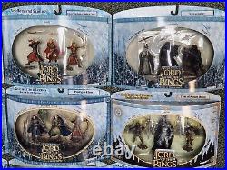 12 different LOTR ARMIES OF MIDDLE EARTH Soldiers & Scenes Battle Figures NIB