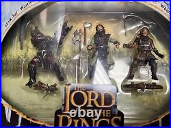 12 different LOTR ARMIES OF MIDDLE EARTH Soldiers & Scenes Battle Figures NIB