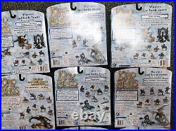 18 diff 19 totl LOTR ARMIES OF MIDDLE EARTH warriors & battle beasts Figures NIB
