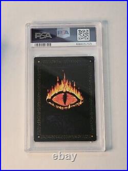 1995 Middle Earth Wizards Limited 1st edition LOTR TCG CCG Gollum PSA 9