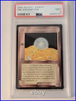 1995 Middle Earth Wizards Limited 1st edition LOTR TCG CCG The Arkenstone PSA 9