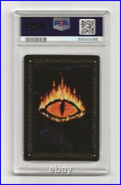 1995 Middle Earth Wizards Lord of the Rings TCG Eye of Sauron PSA 9 Pop 2 (V2)