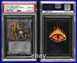 1997 Middle-earth CCG The Lidless Eye Dwarven Ring of Durin's Tribe PSA 8 0m08