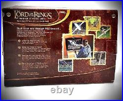 2004 Lord Of The Rings Warrior of Middle Earth Wireless Sword Castle Game LOTR