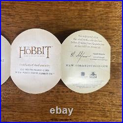 2014 The Hobbit Bag End 1oz Silver Proof Coin Middle Earth Prequel to LOTR