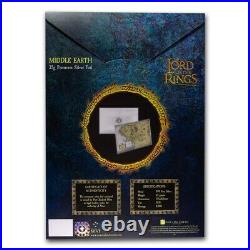 2021 35 gram Silver Foil $2 The Lord of the Rings Middle Earth