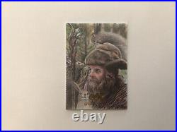 2022 CZX Cryptozoic Middle Earth ARTIST PROOF Radagast & his Rabbits by Salvucci