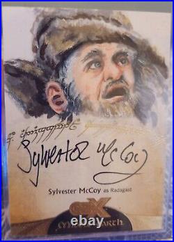 2022 CZX Middle Earth Sylvester McCoy as Radagast Sketchagraph Neil Camera 1/1