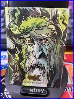 2022 Cryptozoic CZX Middle Earth AUTO Sketch Card by Tim Shinn 1/1