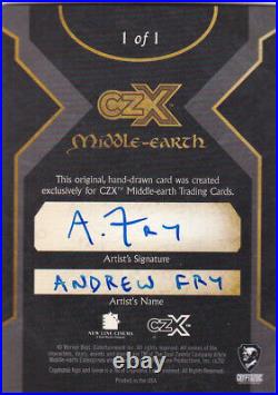 2022 Cryptozoic CZX Middle Earth Andrew Fry Sketch of Arwen
