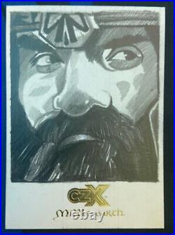 2022 Cryptozoic CZX Middle Earth Art Sketch Gimli by Rugved Bhuskute 1/1