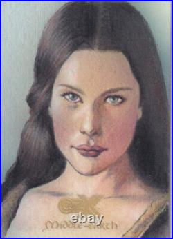 2022 Cryptozoic CZX Middle Earth Huy Truong Sketch of Arwen