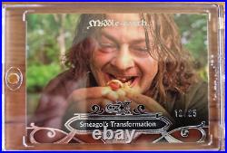 2022 Cryptozoic CZX Middle Earth LOTR #41 SMEAGOL'S TRANSFORMATION 12/25 Silver