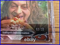 2022 Cryptozoic CZX Middle Earth LOTR #41 SMEAGOL'S TRANSFORMATION 12/25 Silver