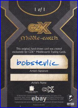 2022 Cryptozoic CZX Middle Earth Sketch by Bob Stevlic