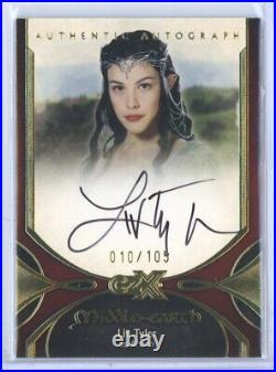 2022 LIV Tyler Czx Middle Earth Arwen Signed Auto #ed 010/105