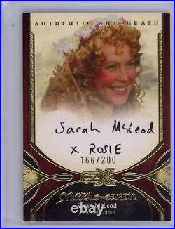 2022 Sarah Mcleod Rosie Cotton Cryptozoic Czx Middle-earth Lotr Auto Sp #166/200