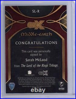 2022 Sarah Mcleod Rosie Cotton Cryptozoic Czx Middle-earth Lotr Auto Sp #166/200