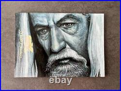 22 Cryptozoic CZX Middle Earth AUTO Sketch Card by Ashleigh Popplewell 1/1