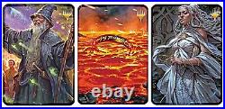 3 MTG LOTR Tales Of Middle-Earth Tins Gandalf One Ring Galadriel? BRAND NEW