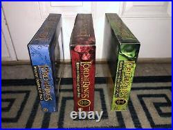 3-lord Of The Rings Figure Sets-heroes Middle-earth/mount Doom/bearers Of 1 Ring