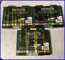 3x MTG Lord Of The Rings Tales Of Middle-Earth Collector Booster Packs
