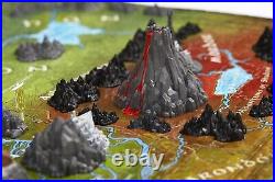4D Cityscape Lord of The Ring Middle Earth 3D Time Puzzle (1390 Piece) NEW