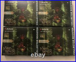 4 Collector Booster Box Lord of the Rings Tales Middle Earth In Hand