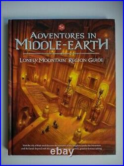 Adventures in Middle-Earth Lonely Mountain Region Guide 5e NEW Hardcover
