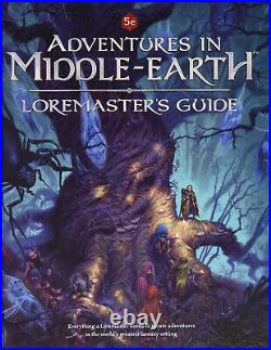 Adventures in Middle Earth Loremaster's Guide DM AiME 5e LotR RPG Cubicle 7 D&D