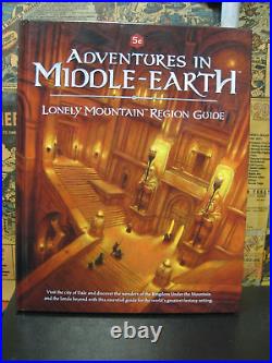 Adventures in Middle Earth RPG Lonely Mountain Region Guide 5E Cubicle 7 CB72311