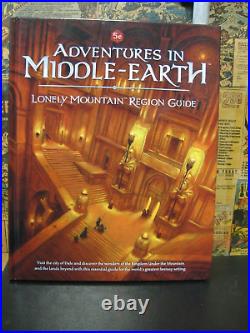 Adventures in Middle Earth RPG Lonely Mountain Region Guide 5E Cubicle 7 CB72311