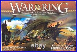 Ares LotR Boardga War of the Ring (2nd Ed, 3rd) withLords of Middle-Earth Ex VG