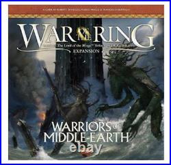 Ares LotR Boardga Warriors of Middle-Earth 2nd Ed, 1st withTidings not Bur VG+