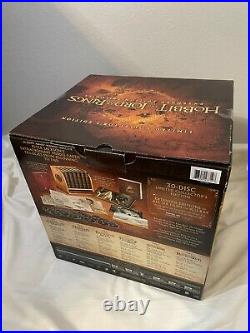 BRAND NEW LOTR Middle-Earth 6-Film Limited Collector's Edition Blu-ray & DVD