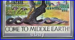 Barbara Remington Come To Middle Earth! Framed Poster Ballantine Books 1965