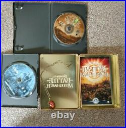 Battle For middle Earth 1 And 2 Collectors edition and ROTWK expansion pack