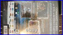 Battle For middle Earth 1 And 2 Collectors edition and ROTWK expansion pack