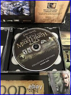 Battle for Middle Earth II Collectors Edition Lord Of The Rings Big Box Complete