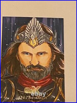 CZX Middle Earth Eriscan Turk Sketch Card # 2