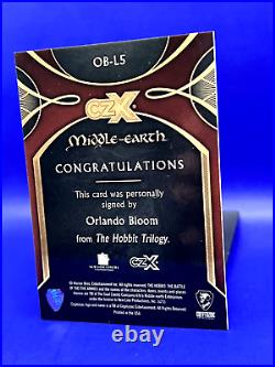 CZX Middle Earth LOTR Legolas/ Orlando Bloom Auto /60 SP ON CARD Autograph