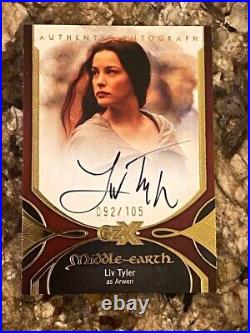 CZX Middle Earth Liv Tyler as Arwen Autograph Card # 092/105