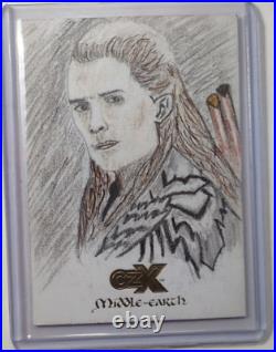CZX Middle Earth Sketch Avik Das Lord of The Ring LOTR Hobbit