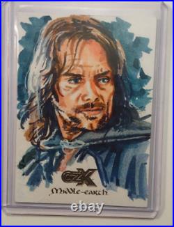 CZX Middle Earth Sketch Ken Meyer Jr Lord of The Ring LOTR Hobbit