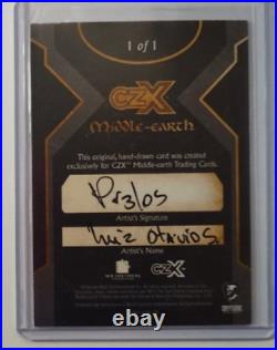 CZX Middle Earth Sketch Luiz Otavio Lord of The Ring LOTR Hobbit