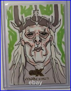 CZX Middle Earth Sketch Tod Smith Lord of The Ring LOTR Hobbit