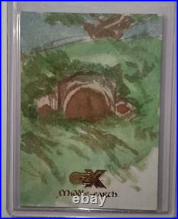 CZX Middle Earth Sketch Tolunay Keskin LOTR Lord Of The Rings Hobbit Bag End