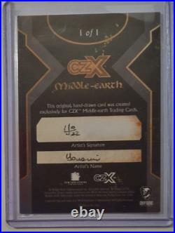 CZX Middle Earth Sketch Yinshan Lord of The Ring LOTR Hobbit