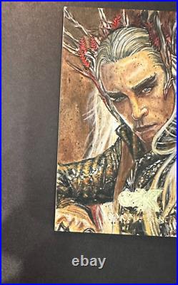 CZX Thranduil Middle Earth Sketch Angelo De Capua Lord of The Ring LOTR Hobbit