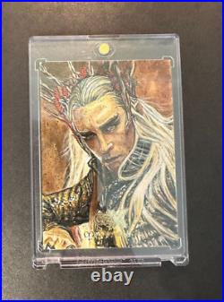 CZX Thranduil Middle Earth Sketch Angelo De Capua Lord of The Ring LOTR Hobbit